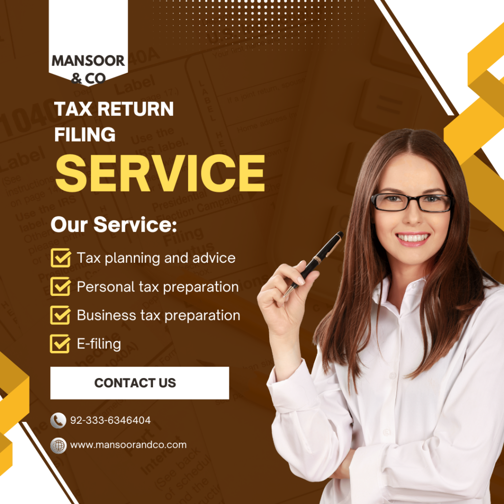Tax Return Filing Services in Rawalpindi